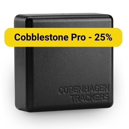 Copenhagen Trackers GPS tracker Cobblestone met Pro 25% korting