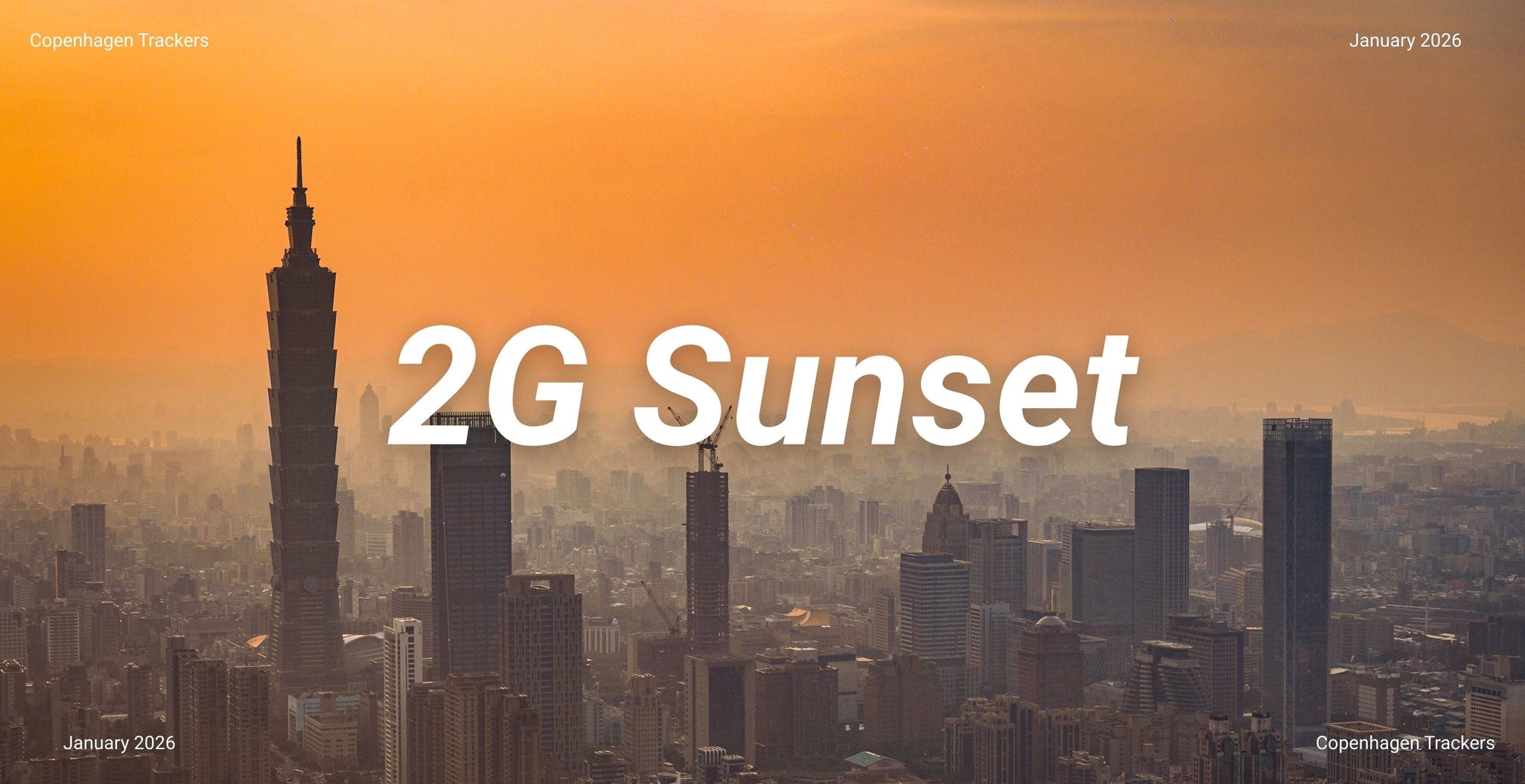 Tittel: 2G-solnedgang, med Taipeis skyline i bakgrunnen under solnedgang